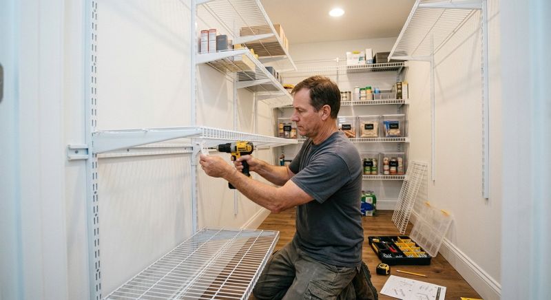 Basement Storage Installation in Frederick, MD
