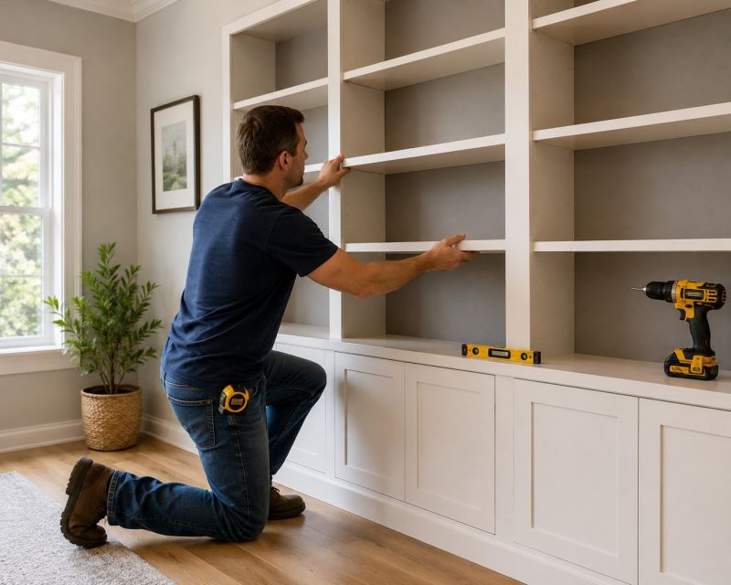 Bookcase Installation in Alexandria, VA