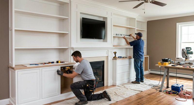 Built In Shelving Service in Frederick, MD