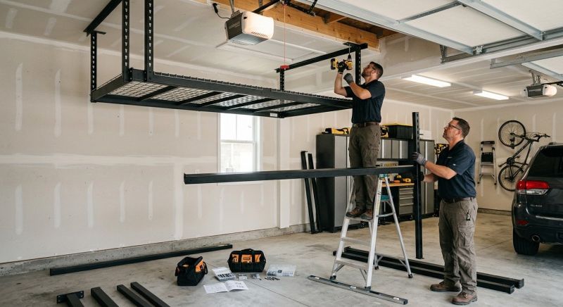 Ceiling Rack Installation in Annapolis, MD