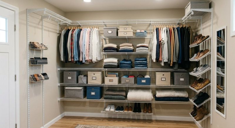 Closet Shelving Installation in Annapolis, MD