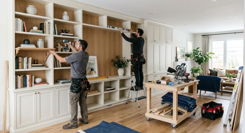 Custom Shelving Installation in Fairfax, VA