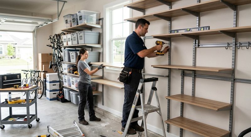 Garage Shelves Installation in Silver Spring, MD