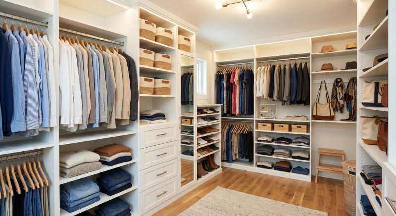 Mudroom Closet Installation in Greensboro, NC