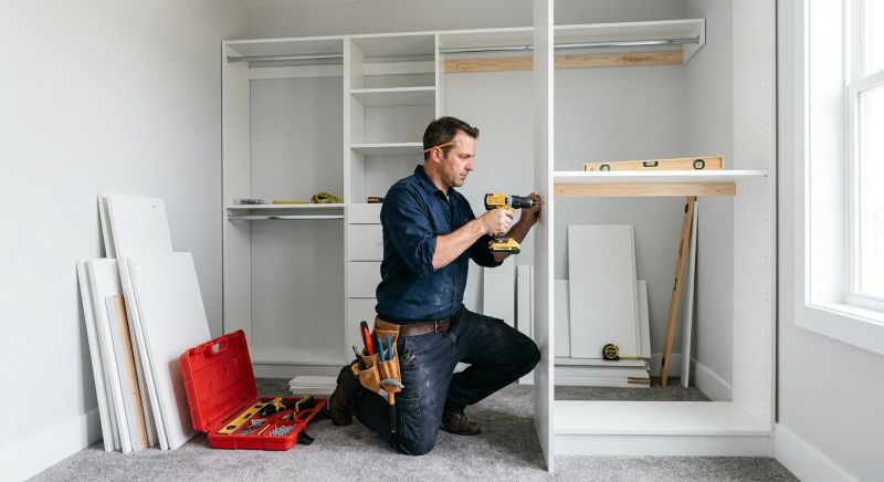 Mudroom Closet Installation in Frederick, MD