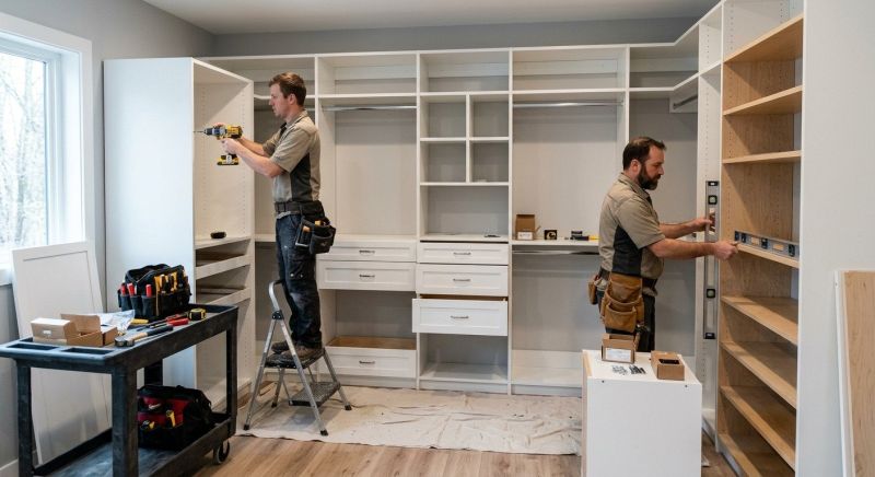 New Closet Intallation in Annapolis, MD