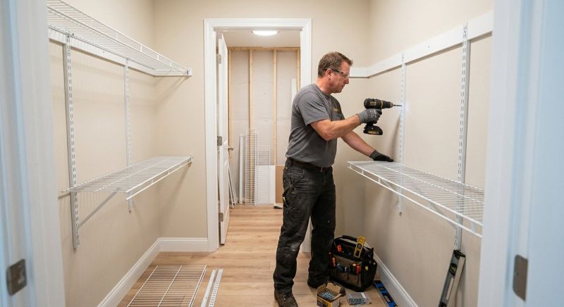 Overhead Shelving Installation in Greensboro, NC