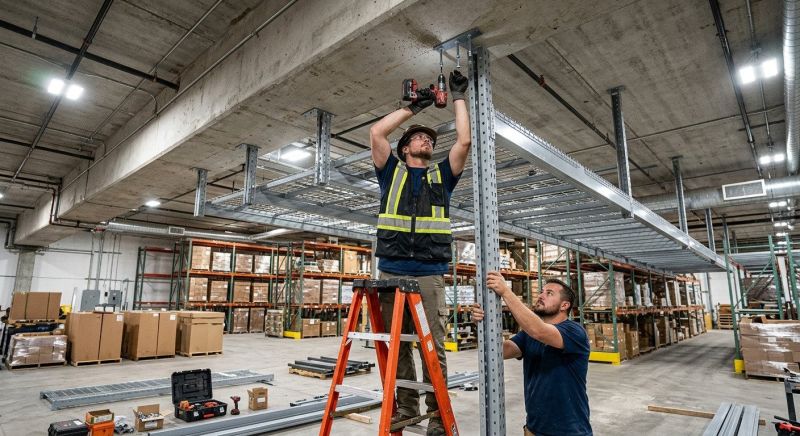 Overhead Shelving Installation in Winston Salem, NC