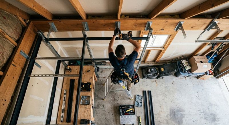 Overhead Shelving Installation in Winston Salem, NC