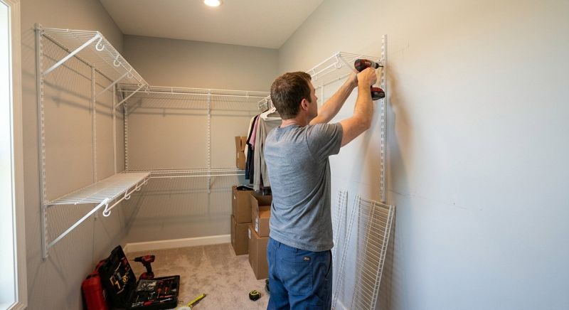 Overhead Shelving Installation in Winston Salem, NC