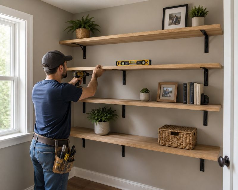Shelving System Installation in Annapolis, MD